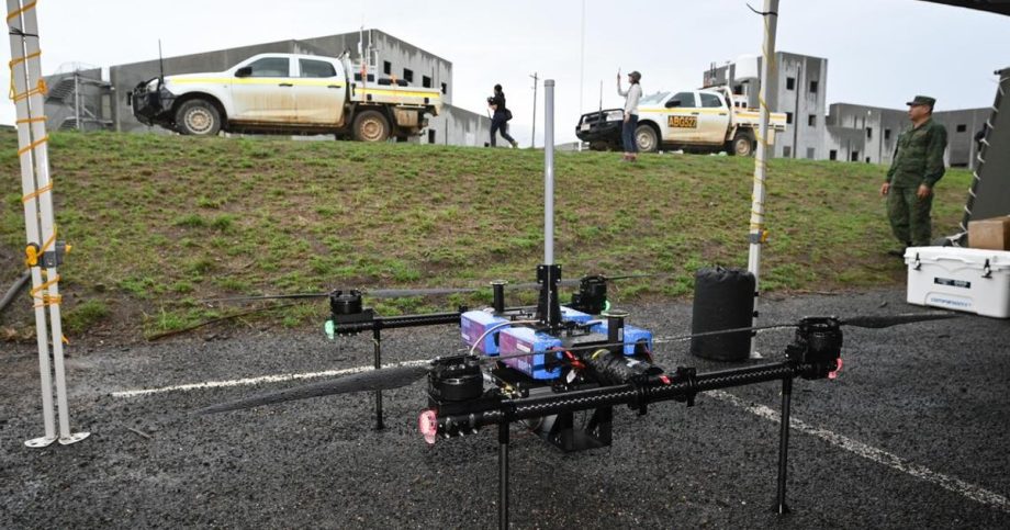 SAF tests mobile anti-drone system and airborne 5G network.