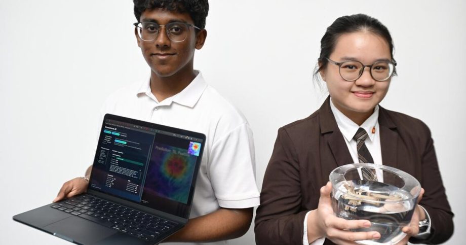 Students win HTX award for pushing past research setbacks Students win HTX award for pushing past research setbacks