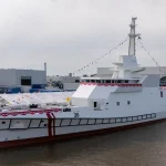 Singapore navy launches advanced Sentinel-class offshore patrol vessel