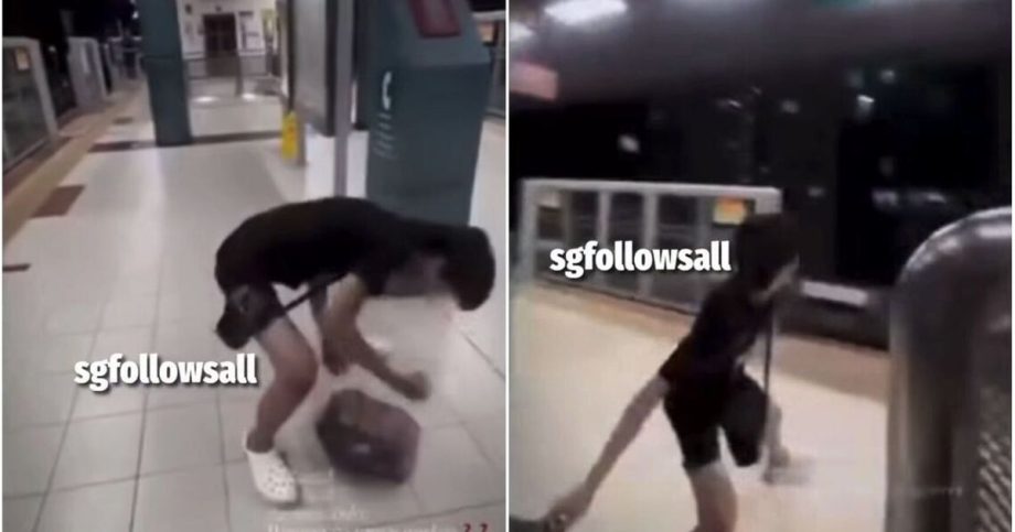 Male teen under police probe for rash act at Cove LRT in Punggol Male teen under police probe for rash act at Cove LRT in Punggol