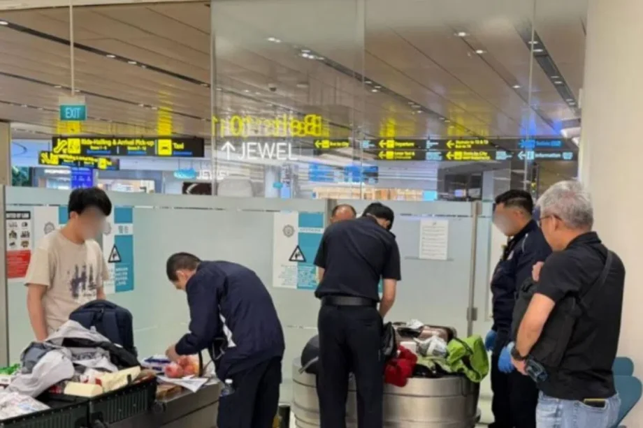 Seven travellers caught with undeclared cash and goods in Singapore Seven travellers caught with undeclared cash and goods in Singapore