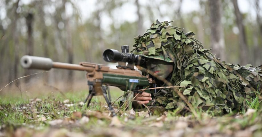SAF’s first woman sniper hones stealth, marksmanship skills at Exercise Wallaby