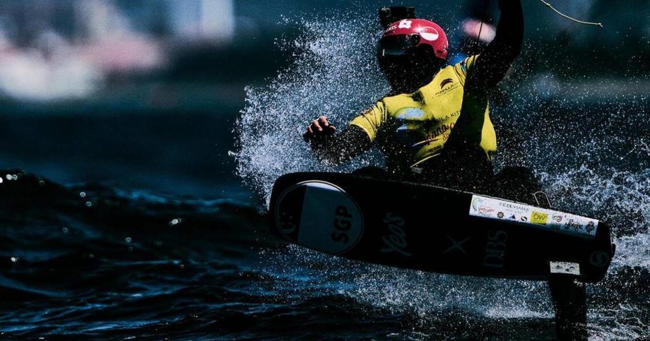 Singaporean kitefoiler Maximilian Maeder nominated for World Sailing award