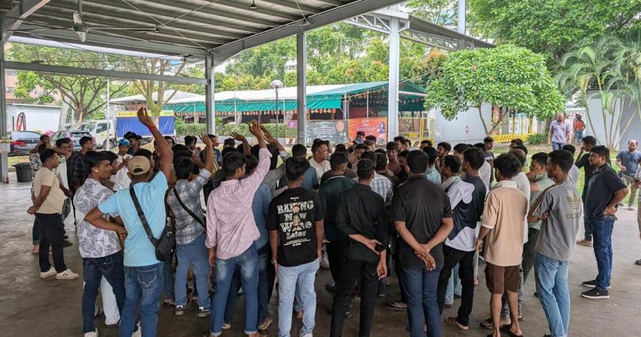 Unpaid salaries: Migrant workers in 2 firms left anxious Unpaid salaries: Migrant workers in 2 firms left anxious