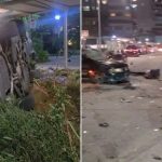 Police arrest driver, passenger who fled from Tampines crash that killed motorcyclist, pregnant wife