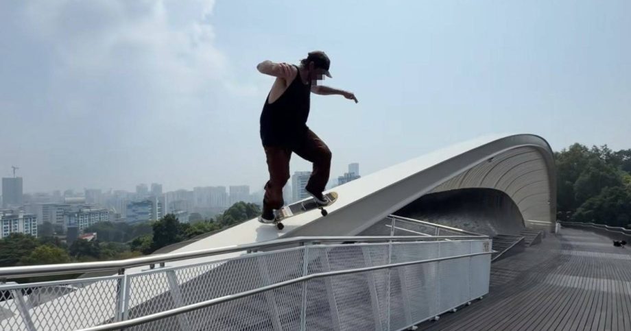 Skateboarding controversy at Henderson Waves Singapore