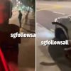 Kpods driver crashes, fights on East Coast Road