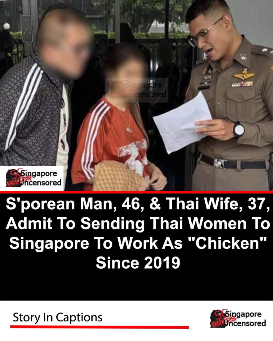 A 46-year-old Singaporean man and his 37-year-old Thai wife have admitted to run… A 46-year-old Singaporean man and his 37-year-old Thai wife have admitted to run…