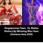An 18-year-old Singaporean has made the country proud after winning Miss Teen Un…