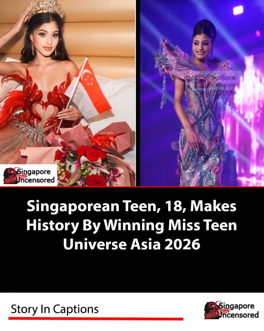 An 18-year-old Singaporean has made the country proud after winning Miss Teen Un… An 18-year-old Singaporean has made the country proud after winning Miss Teen Un…