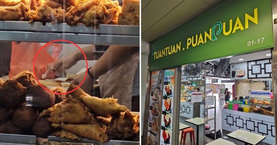 Food safety breach at Woodlands MRT food stall Food safety breach at Woodlands MRT food stall