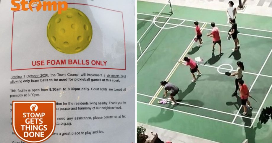 Town council runs trial to tackle pickleball noise in Tengah