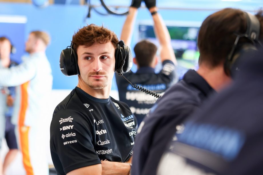 Victor Martins will be Williams’ reserve driver in Singapore
