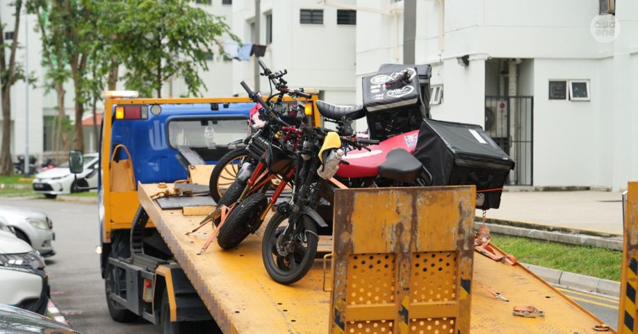 Up lorry: What happens after a non-compliant mobility device is impounded, Singapore News Up lorry: What happens after a non-compliant mobility device is impounded, Singapore News