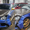 Marina Bay pursuit: Driver fleeing traffic police stop hits another car, patrol vehicle, Singapore News