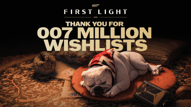 007 First Light Players Unlock A Very Good Boy 007 First Light Players Unlock A Very Good Boy
