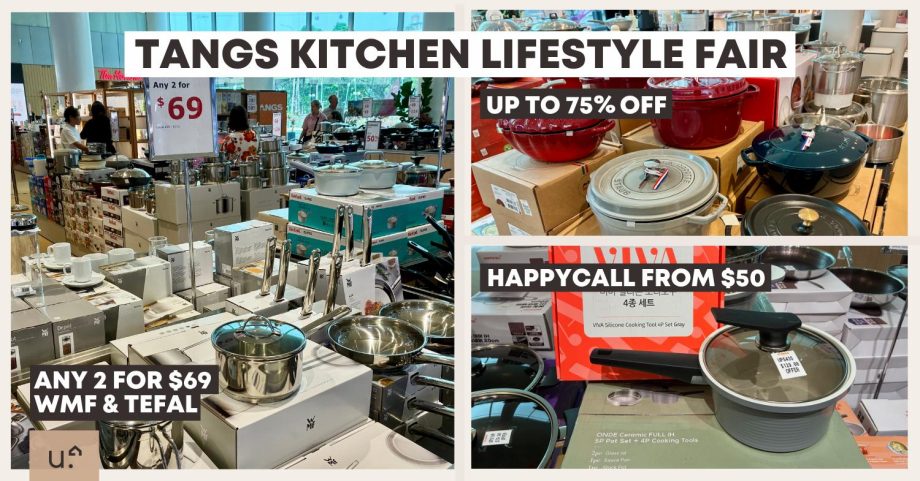 TANGS Kitchen Lifestyle Fair 2026: Up To 75% Off At VivoCity TANGS Kitchen Lifestyle Fair 2026: Up To 75% Off At VivoCity