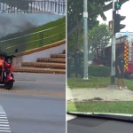 Mobility scooter catches fire in Yishun, no injuries reported , Singapore News