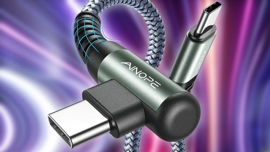 Get a 2-Pack of 6.6ft Right Angle USB-C Cables for (Just .50 Per Cable) Get a 2-Pack of 6.6ft Right Angle USB-C Cables for (Just .50 Per Cable)
