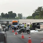 Motorcyclist dies in three-vehicle accident on AYE near Tuas Checkpoint