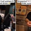 Singapore service complaint at Lau Pa Sat
