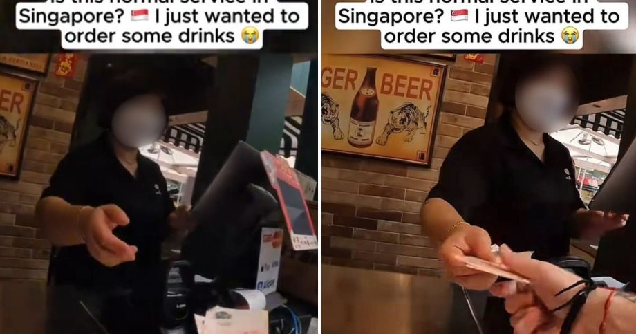 Singapore service complaint at Lau Pa Sat