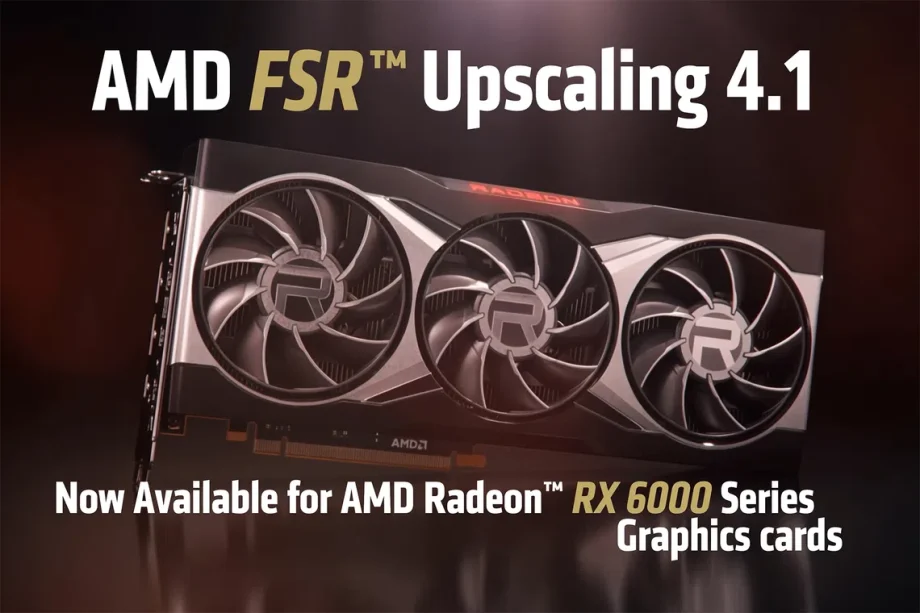 AMD makes FSR Upscaling 4.1 available for Radeon RX 6000 GPUs and Ryzen handhelds