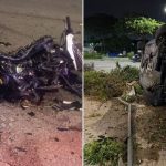 Tampines accident: 2 dead, search for 2 who fled