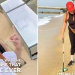Tourist finds refrigerator washed ashore while picking up trash on S’pore beach