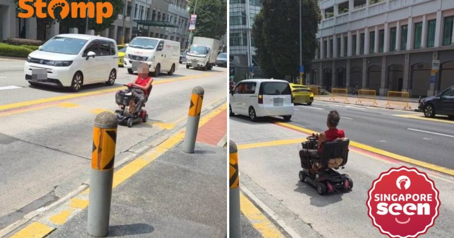 PMA user riding in Bugis bus lane sparks safety concerns PMA user riding in Bugis bus lane sparks safety concerns
