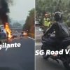 9 taken to hospital after TPE crash sparks motorcycle fire