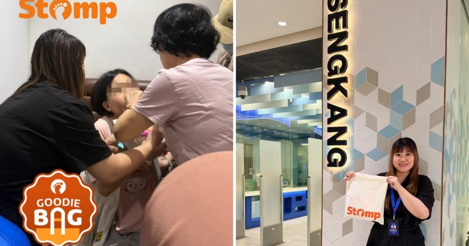 Sengkang Library staff help woman who fell at staircase