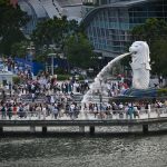 Merlion statue at One Fullerton not available for photo-taking during maintenance from Nov 24 to 26