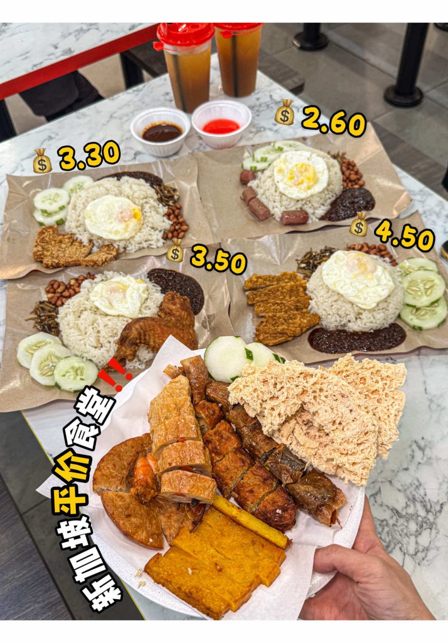 @cathrynsim 新加坡蕞平价吧3.5炸鸡翅椰浆饭！这家的炸鸡翅很好吃哦～ #wheretoeat #sg #sgtiktok #singapore #f…