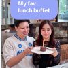 @vannytelly 2 days in a row, also 2 years in a row… one of my fav lunch buffets,…