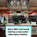 @8dayseat Spicy Wife, the immensely popular nasi lemak stall that draws long que…