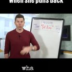 @bobbyriocoach when a woman pulls back its a test, here’s how to pass and avoid …