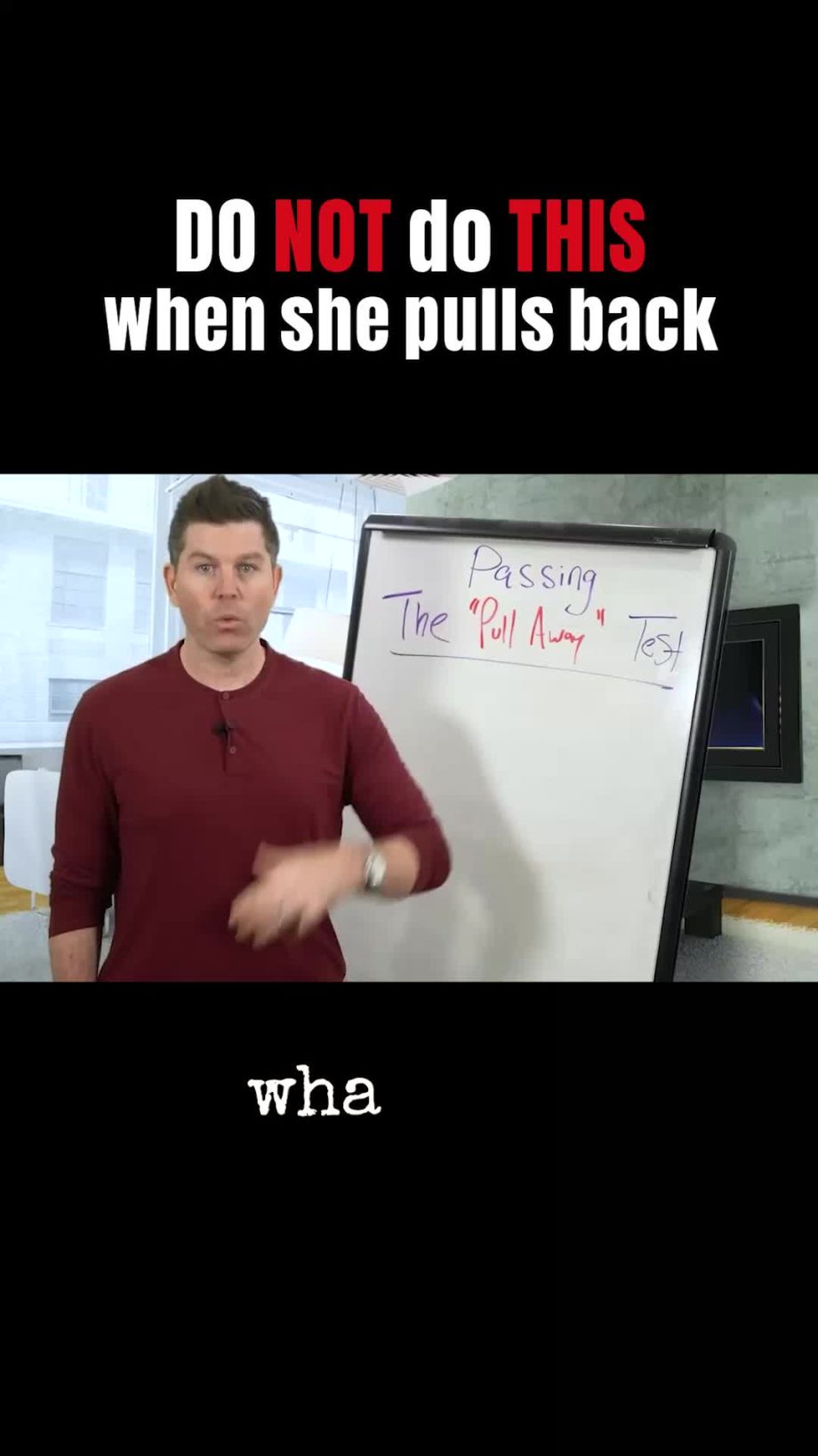 @bobbyriocoach when a woman pulls back its a test, here’s how to pass and avoid …