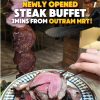 @sgfoodmillionaire Newly opened all you can eat steak buffet?!  Enjoy more than …