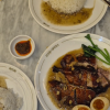 @juhisanammaharaj First meal in Singapore  amazing herbal roast duck  #singapore…
