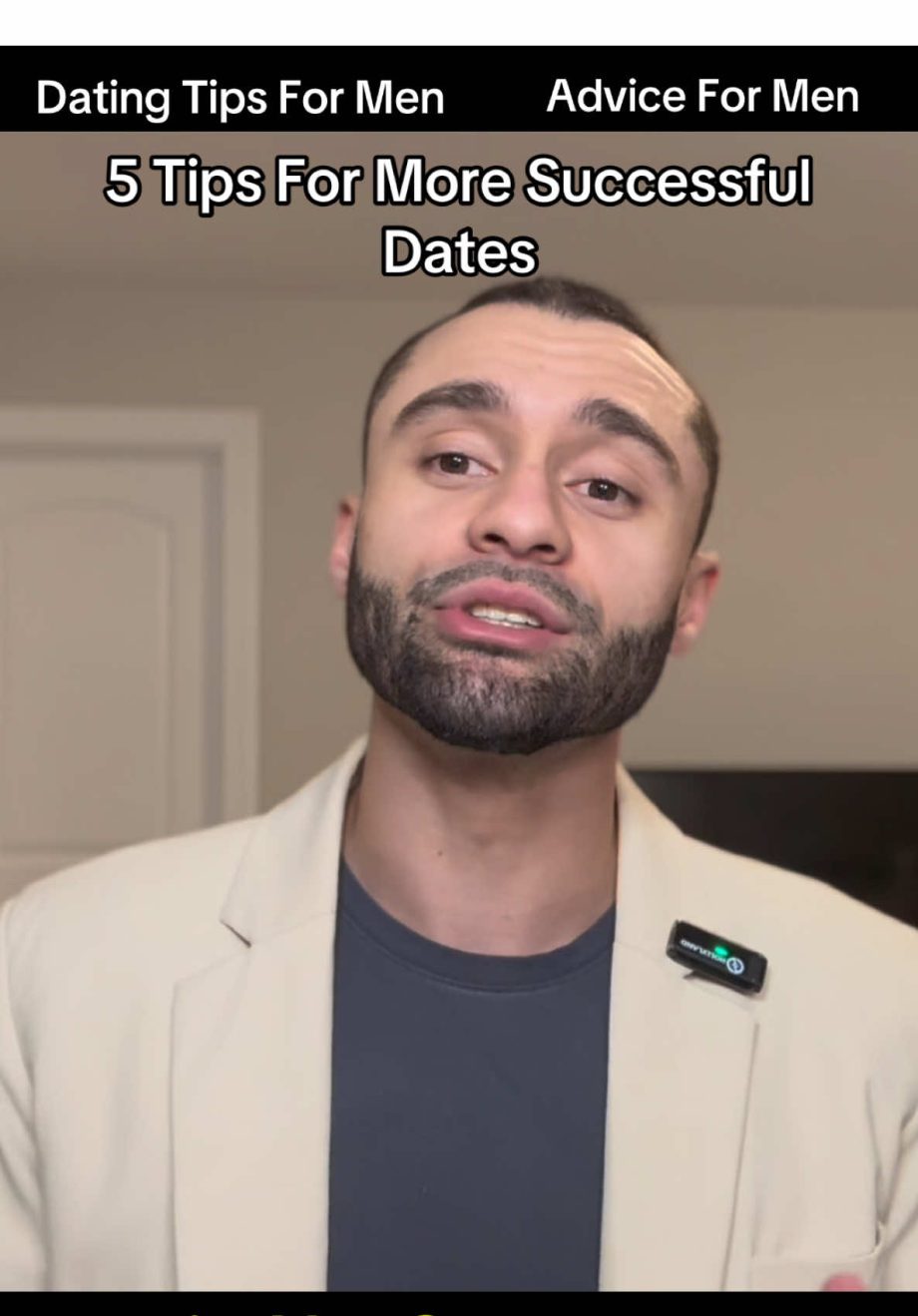 @ajb_talks 5 Tips To Have More Successful First Dates #adviceformen #datingadvic…