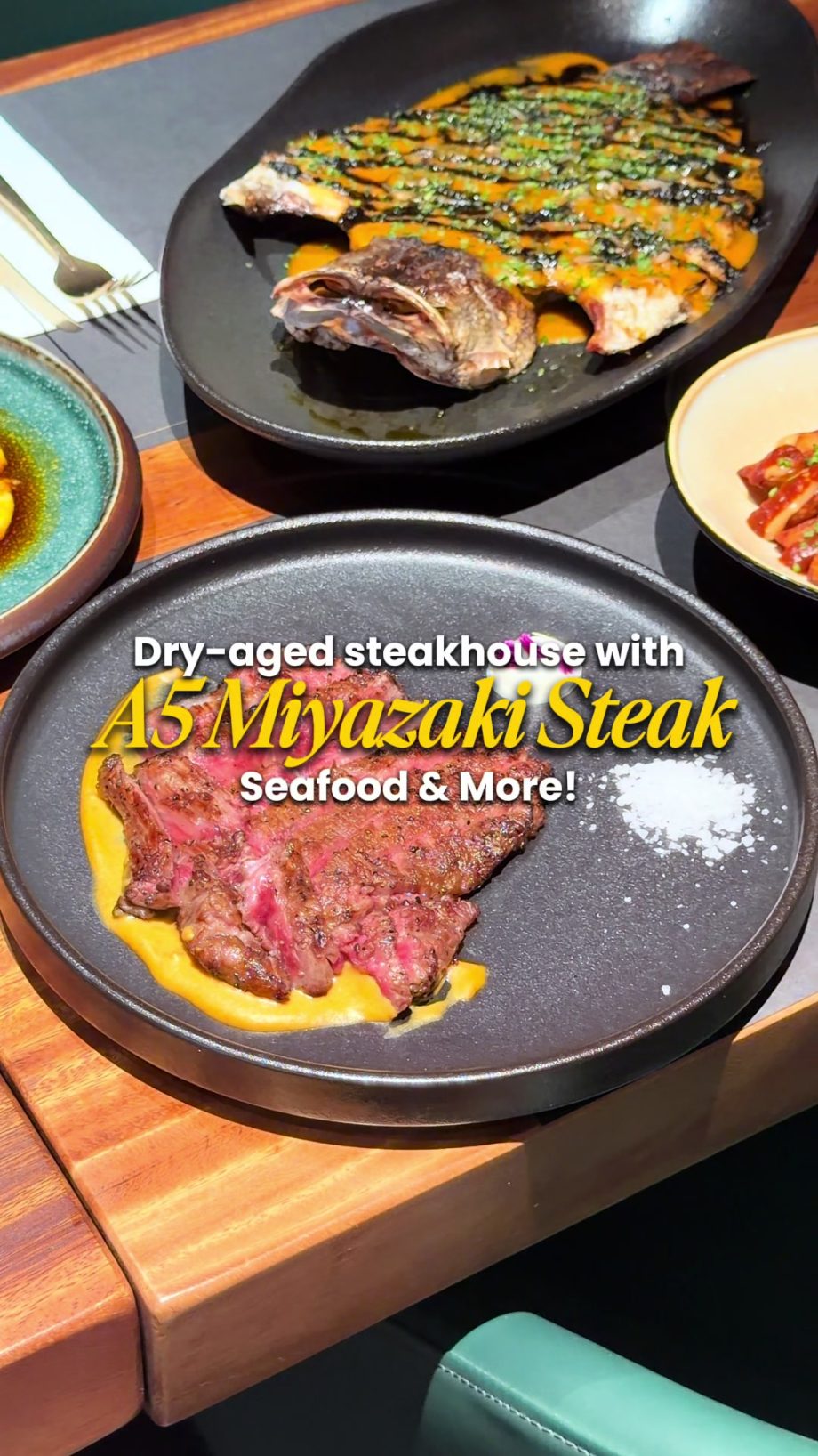 @sgwheretodine Steakhouse in Hamilton Rd with A5 Miyazaki Steak, seafood and mor…
