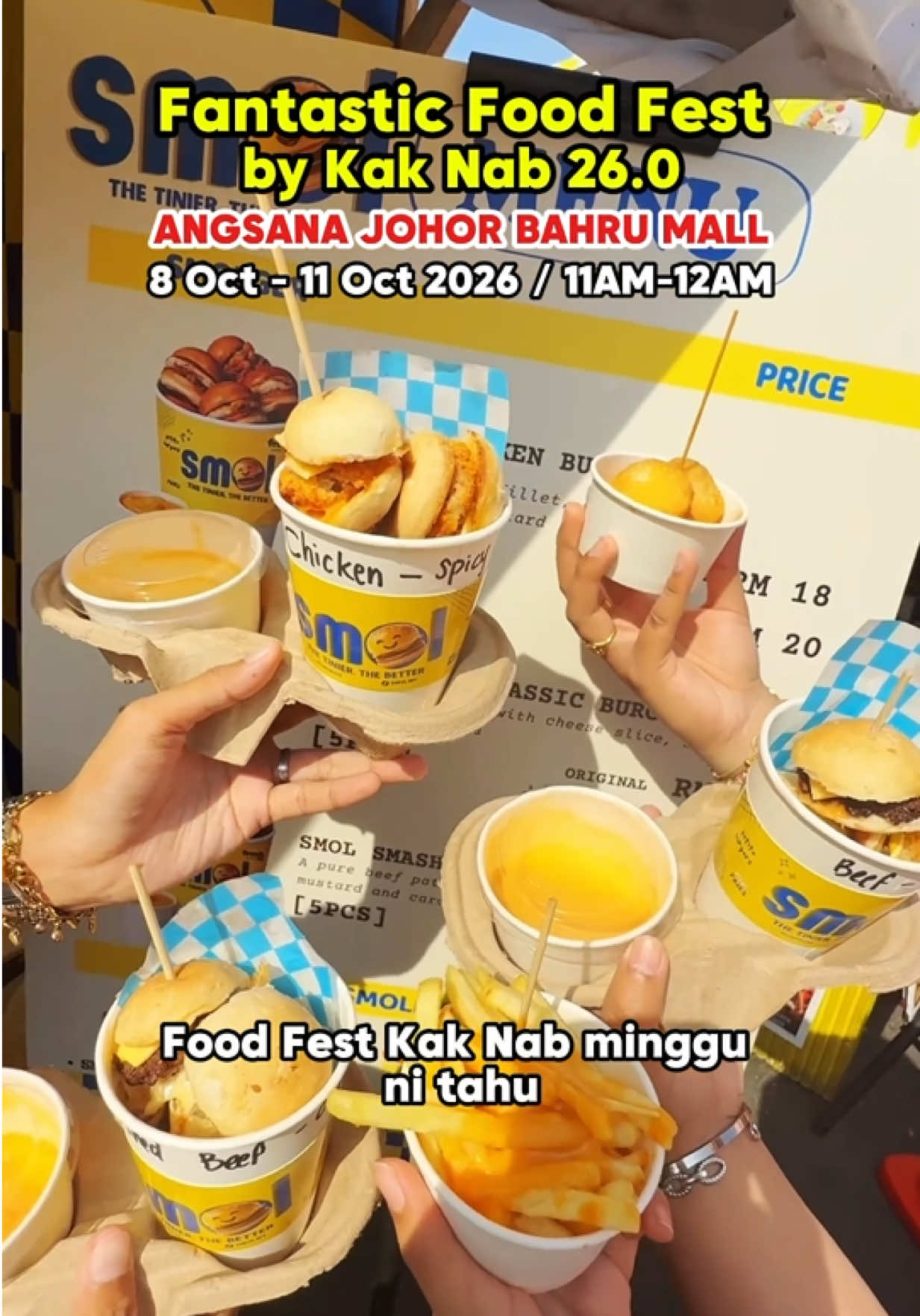 @yo.foodie Fantastic Food Fest by Kak Nab akan ada dekat Angsana Johor Bahru Mal… @yo.foodie Fantastic Food Fest by Kak Nab akan ada dekat Angsana Johor Bahru Mal…
