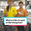 @8dayseat What is it like working at Old Chang Kee? Our host, Quah Siyu, goes be…