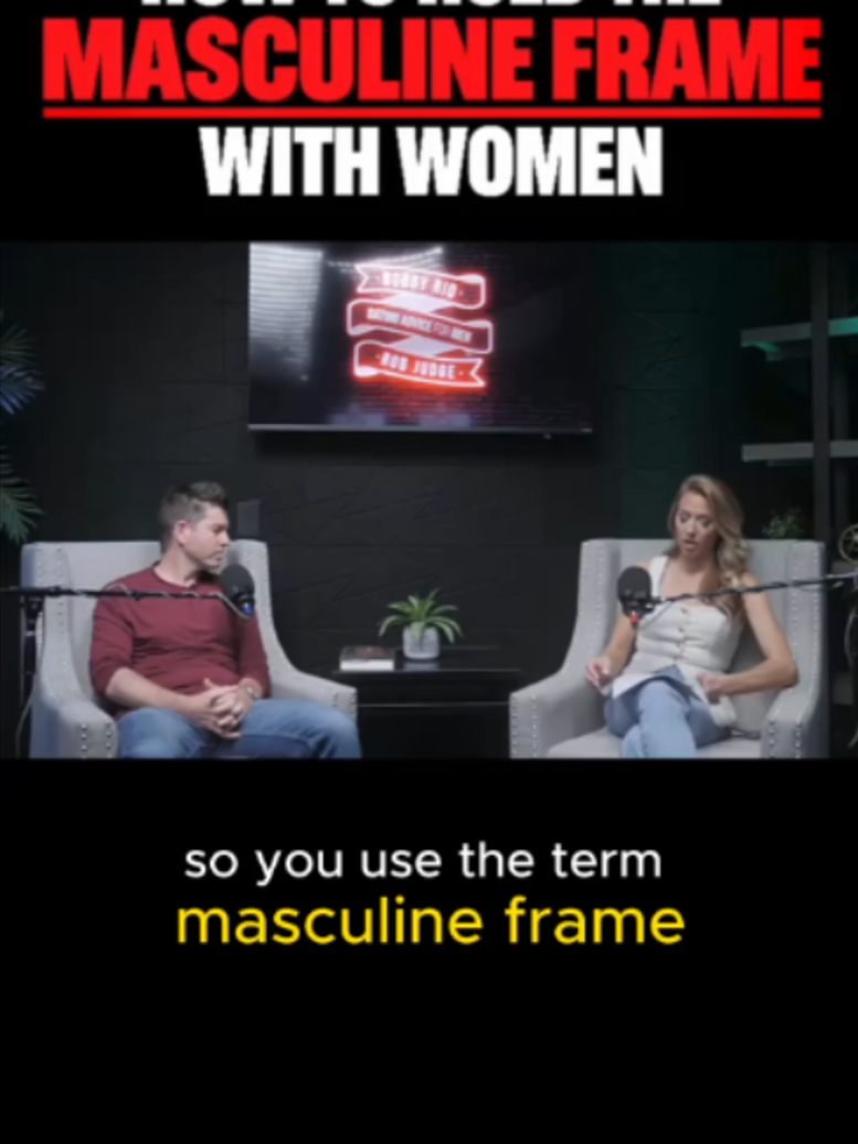 @bobbyriocoach how to hold the masculine frame with women #highvalueman #datingt…